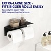 YUMORE Toilet Paper Holder, 304 Stainless Steel Bathroom Double Roll