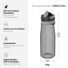 Sparrow TouchFlow Tritan Water Bottle, BPA-Free, Leak-Proof, Straw Drinking Bottles