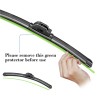 Xkorr 24"+18" Car Front Windshield Wiper Blades Fit For Honda