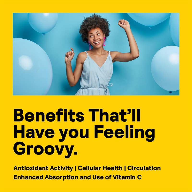 Nature's Life Lemon Bioflavonoids 1000mg - Citrus Bioflavonoids Supplement with
