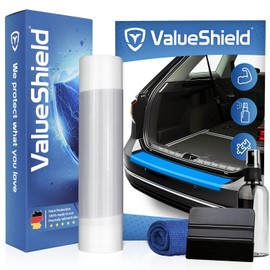 ValueShield Boot Sill Protector Suitable for VW Golf 8 VIII Variant 2020-2027 (5-Door, Estate): High-Performance Film, Paint Protection Film & Scratch Protection for Boot, Bumper, Sill | Transparent