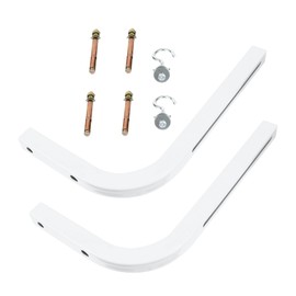 DOITOOL Projector Screen Support Tv Wall Mount Bracket Metal Projector Screen Mount L-Bracket