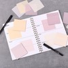 Mr. Pen- Transparent Sticky Notes, 3x3, 200 Sheets, Pastel Colors,