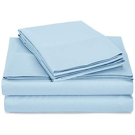 Microfiber RV Sheet Sets, 48x75 3/4 Full Bunk, Light Grey Solid, Bed Sheets for Campers, RV's & Travel Trailers Fit Mattress up to 10 Inch deep