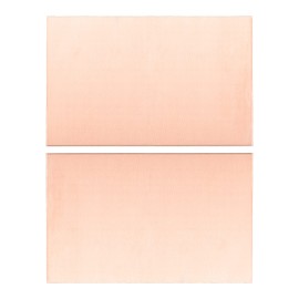 DTGN 150x100x1mm(LxWxT) Pure Copper Sheets - 2Pack - Good for Making Machinery Parts - Metal Copper Plates