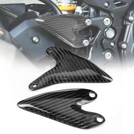 Real Carbon Fiber Foot Pegs Compatible With Ninj' 500 Z500 Foot pegs 2024 2025 Ninj' 400 Z400 2018-2023 Footrest Heel Plate Guard Protector