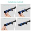 GeeRic Bicycle Grip, Anti-Slip Rubber, Ergo Grip, Durable, Easy Installation,