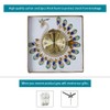 FLEBLE Large Wall Clocks for Living Room Decor Gold Decoration
