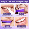 Purple Tiras Blanqueadoras Dientes White White-Strips Blanqueador de Dientes Blanqueamiento