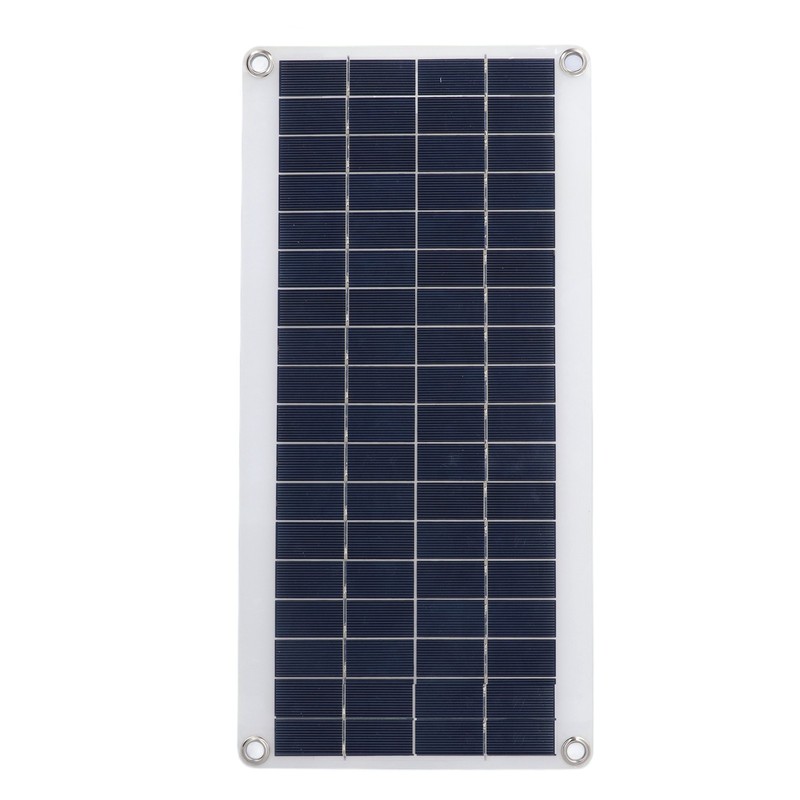 8W Solar Panel Kit Flexible Bendable Monocrystalline Portable Solar Battery