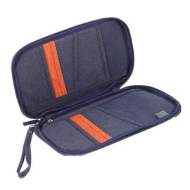 Healvian Travel Document Organizer Passport Holder Wallet Lightweight Portable Card Bag for Id Credit and Travel Cards for Daily Use and Travel