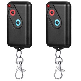 Kingdder 2 Pieces Garage Door Remote Compatible with Guardian 2211 L 2 button Garage Door Remote Transmitter 303mhz/390mhz Garage Door Remote Transmitter with Keychain