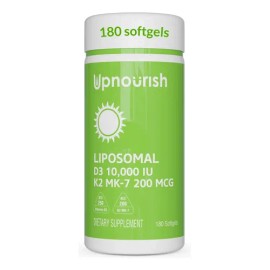 Upnourish Vitamina Liposomal 180 Mini Softgels