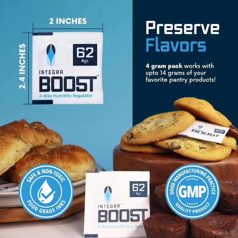 Integra Boost 2-Way Humidity Control Pack - Preserve Flavor &