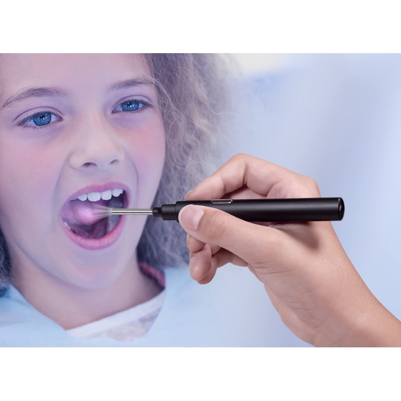 Lifenaxx Wi-Fi Otoscope with Spoons for Earwax Removal, Equipped with