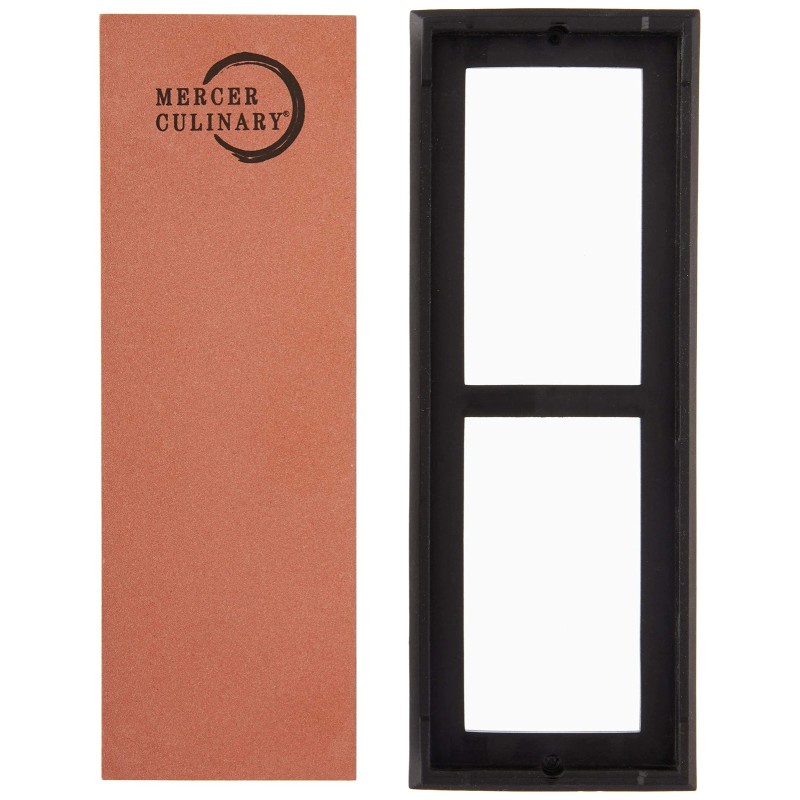 Mercer Culinary Knife Sharpener Professional Grade Dual Grit Restoration Stone