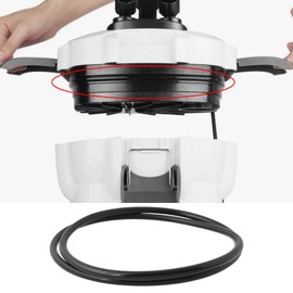 eMagTech Pack of 2 Canister Filter Replacement Seal O-Ring Compatible with SunSun HW304A HW304B Canister Filter Aquarium Filter Seal O-Ring for Filter System