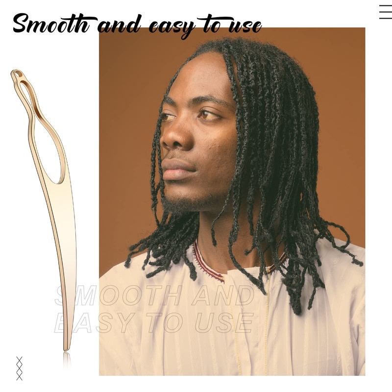 4 Pieces Sisterlock Retighten Tool, Dreadlock Tool for Hair, Dreadlock