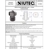SIUTEC® Premium V5 / V6 Hardened Steel/Hardened Steel, Nozzle/Nozzle, 0.5