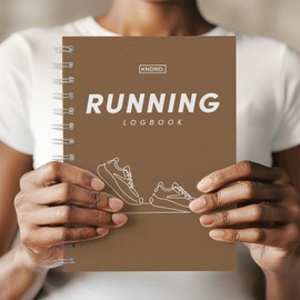 KNDRD Running Logbook, A5, Wire-Bound, Daily Entries, Record Details