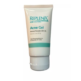 Replenix BP Acne Gel 5% Spot Treatment 5% Benzoyl Peroxide  2 oz exp 5/2025