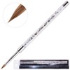 PANA 3D Kolinsky Nail Art Brush - Silver Glitter Handle,