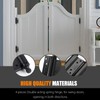 4 Pack 3’’ Double Action Hinges, Double Swing Hinges Swinging