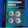 Ultra LOT OF FOUR 7/8" NYLON CONVEX ROUND SHOWER DOOR