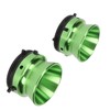 1 Pair 10 Inch Opener Polished Aluminum NAB Hub Adapters