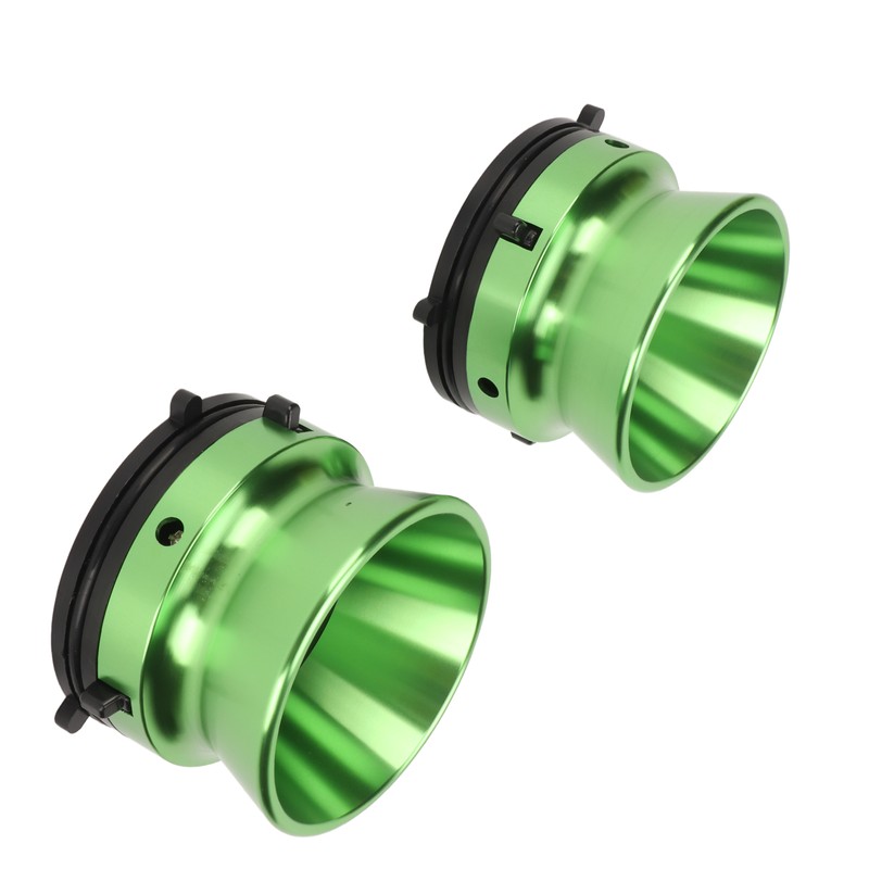 1 Pair 10 Inch Opener Polished Aluminum NAB Hub Adapters