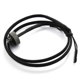 XSPC 1/4" Thread 10k Temperature Sensor : Black Chrome