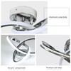 Toolight Ceiling Light LED Silver, 3000 K, 25 cm