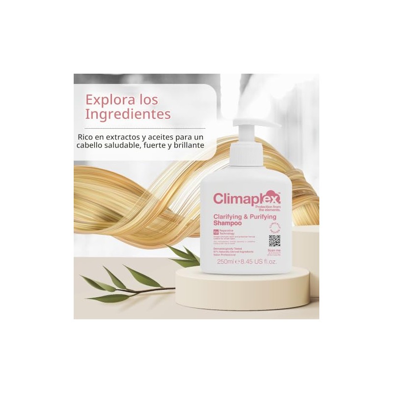 Shampoo Limpiador y Purificante CLIMAPLEX 250ml