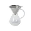 Pyrex CP-8536 Coffee Server 800ml with Stainless Filter, Clear