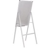 VIZ-PRO Melamine H-Stand Whiteboard/Adjustable Dry Erase Easel,24 x 36 Inches
