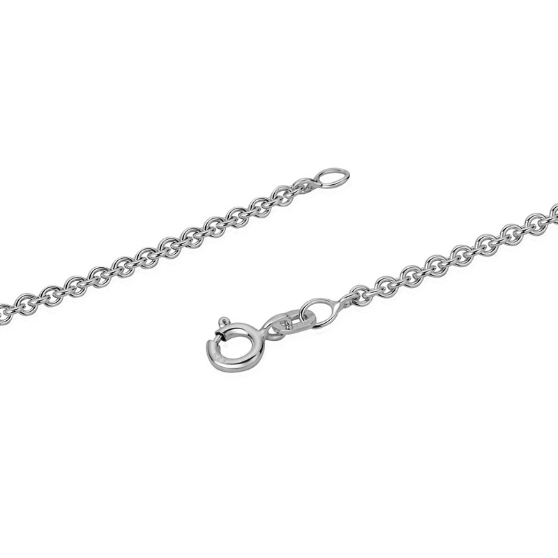 NKlaus Anchor Chain 925 Silver Tarnish-Resistant Women Girls 1.5 mm