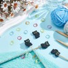 NBEADS 4 Pcs Knitting Needle Stoppers, 30 Pcs Knitting Stitch