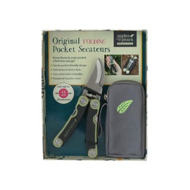 Apples to Pears Original Folding Pocket Secateurs