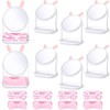 DoubleFill 8 Set Spa Party Supplies Lovely Bunny Cat Mirrors