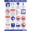 Correx Hot Tub Safety Sign A4 - Commercial Hot Tub