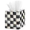 MACKENZIE-CHILDS Tissue-Box Cover, Tissue Holder for Home Decor, Black-and-White Courtly