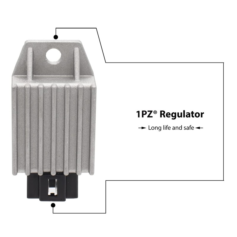 1PZ JP4-HO2 4-Pin Rectifier Regulator 12V Durable Honda Monkey Shaly