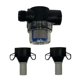 TECHVALET RV Replacement Water Pump Strainer 1/2" Twist-On Pipe Strainer Fits for Compatible with WFCO Shurflo FlowMax