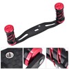 Fishing Reel Handle Carbon Fiber Frame with Fittings Replace Parts