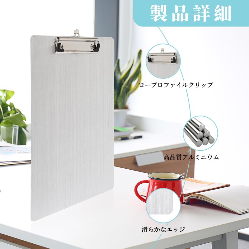 Folgtek Clipboard 2-Pack 9.1 x 12.6 inches (23 x 32