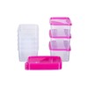 MiraHome Food Storage Container Freezer Container 1.3 L Rectangular High