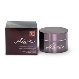 Crema Facial De Noche Con Extracto De Sábila Alicia® Cubana Tipo De Piel Mixta