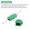 QUARKZMAN Fiber Optical Coupler LC to LC/APC Single Mode Simplex