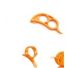 2Pcs/Set Orange Peeler Tools Citrus Peel Cutter Plastic Easy Fruit