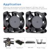 GDSTIME 2Pcs 40 x 10mm Fan 5V 4010 Cooling Fan